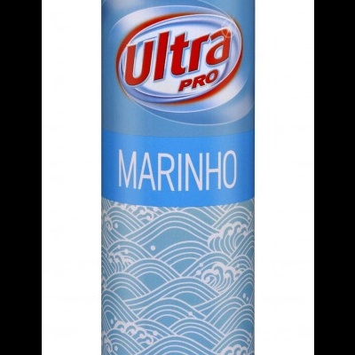 Spray de ambiente Ultra Pro Marinho azul com padrão de ondas