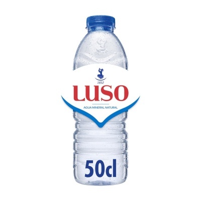 Garrafa de água mineral Luso 50cl