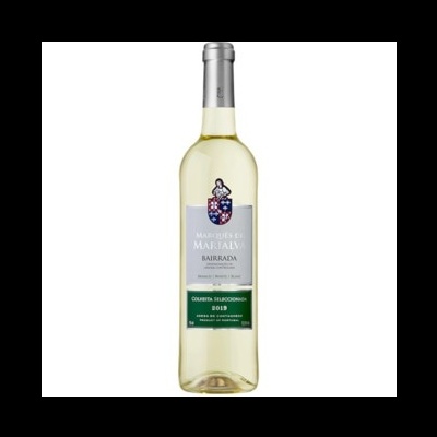 Garrafa de vinho branco Marquês de Marialva Bairrada 2019