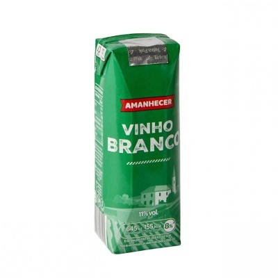Embalagem verde de vinho branco Amanhecer em Tetra Pak