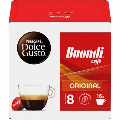 Caixa de cápsulas de café Buondi Caffè Original para Nescafé Dolce Gusto