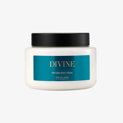 Frasco creme corporal perfumado DIVINE Oriflame