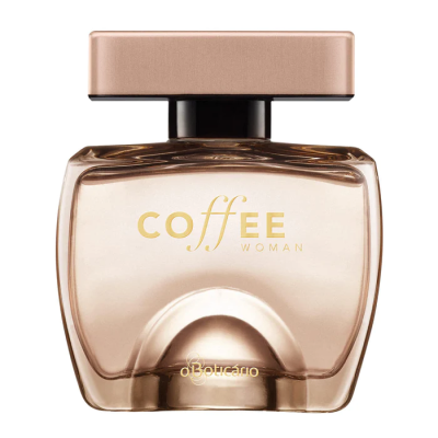 Frasco de perfume feminino champanhe coffee WOMAN o Boticário