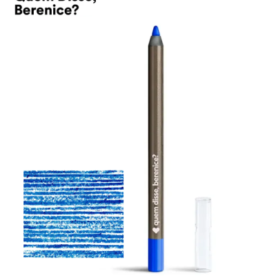 Lápis de olhos azul 'Quem disse, berenice?' com tampa transparente