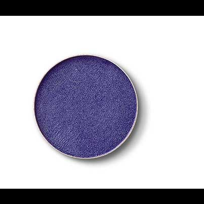 Pó compacto roxo redondo com textura suave