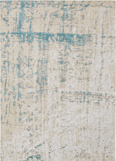 Superfície com padrão abstrato em tons bege, creme e azul esbatido