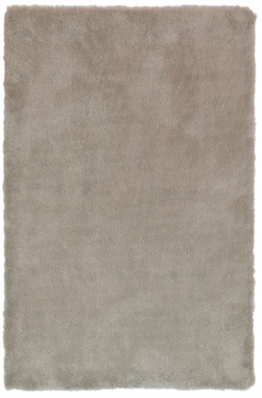 Tapete cinza claro de pelo alto, textura uniforme