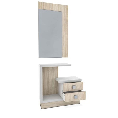 M&#x00F3;vel&#x20;de&#x20;Entrada&#x20;com&#x20;Espelho&#x20;inclu&#x00ED;do&#x20;e&#x20;2&#x20;Gavetas&#x20;-&#x20;Dispon&#x00ED;vel&#x20;em&#x20;2&#x20;cores