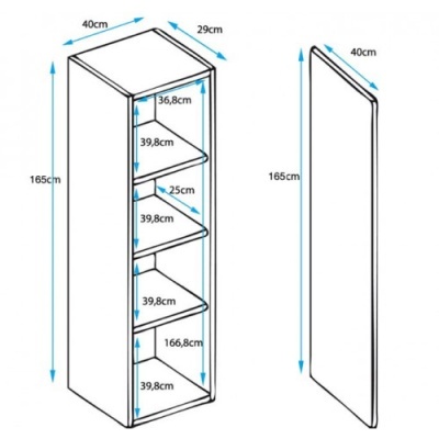 Arm&#x00E1;rio&#x20;de&#x20;Parede&#x20;165cm&#x20;-&#x20;Dispon&#x00ED;vel&#x20;em&#x20;2&#x20;cores