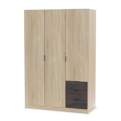 Roupeiro&#x20;3&#x20;Portas&#x20;de&#x20;bater&#x20;e&#x20;&#x20;3&#x20;Gavetas