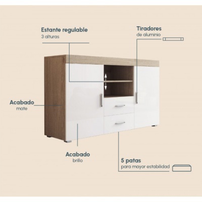 Aparador&#x20;Rand&#x20;-&#x20;Dispon&#x00ED;vel&#x20;em&#x20;4&#x20;cores