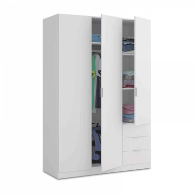 Roupeiro&#x20;3&#x20;Portas&#x20;de&#x20;bater&#x20;e&#x20;3&#x20;Gavetas