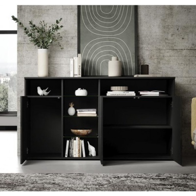 Aparador&#x20;3&#x20;portas&#x20;luz&#x20;LED&#x20;-&#x20;Dispon&#x00ED;vel&#x20;em&#x20;2&#x20;cores