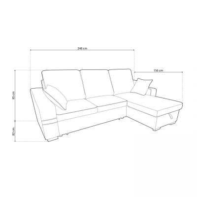 Sof&#x00E1;-Cama&#x20;com&#x20;Chaiselongue&#x20;Revers&#x00ED;vel&#x20;-&#x20;Dispon&#x00ED;vel&#x20;em&#x20;2&#x20;cores