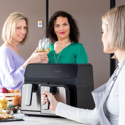 Fritadeira&#x20;sem&#x20;&#x00F3;leo&#x20;2&#x20;cestas