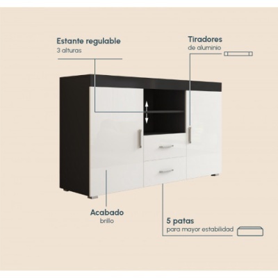 Aparador&#x20;Ran&#x20;-&#x20;Dispon&#x00ED;vel&#x20;em&#x20;4&#x20;cores