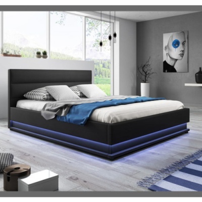 Cama&#x20;de&#x20;casal&#x20;Omnia&#x20;com&#x20;estrado&#x20;elevat&#x00F3;rio&#x20;e&#x20;luz&#x20;LED&#x20;-&#x20;Dispon&#x00ED;vel&#x20;em&#x20;2&#x20;Cores&#x20;e&#x20;3&#x20;Medidas