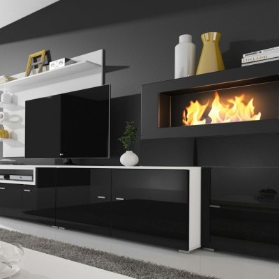 M&#x00F3;veis&#x20;de&#x20;Sala&#x20;Olympo&#x20;com&#x20;lareira&#x20;inclu&#x00ED;da&#x20;-&#x20;Dispon&#x00ED;vel&#x20;em&#x20;2&#x20;cores