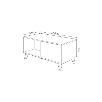 Mesa&#x20;de&#x20;Centro&#x20;Estilo&#x20;N&#x00F3;rdico&#x20;-&#x20;Dispon&#x00ED;vel&#x20;em&#x20;5&#x20;cores