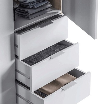 Roupeiro&#x20;3&#x20;Portas&#x20;de&#x20;bater&#x20;e&#x20;3&#x20;Gavetas