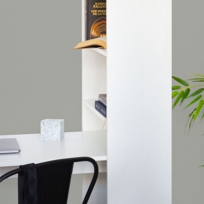 Secret&#x00E1;ria&#x20;com&#x20;Estante&#x20;de&#x20;Prateleiras