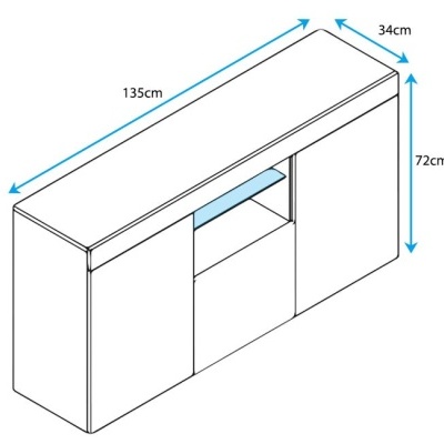 Aparador&#x20;Saf&#x20;com&#x20;luz&#x20;LED&#x20;-&#x20;Dispon&#x00ED;vel&#x20;em&#x20;2&#x20;cores