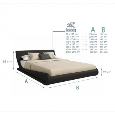 Cama&#x20;de&#x20;Casal&#x20;Picci&#x20;com&#x20;Colch&#x00E3;o&#x20;inclu&#x00ED;do&#x20;-&#x20;Dispon&#x00ED;vel&#x20;em&#x20;2&#x20;cores