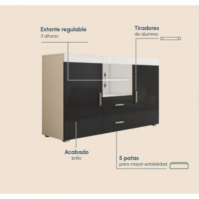 Aparador&#x20;Ran&#x20;-&#x20;Dispon&#x00ED;vel&#x20;em&#x20;4&#x20;cores