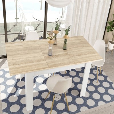 Mesa&#x20;de&#x20;Refei&#x00E7;&#x00F5;es&#x20;extens&#x00ED;vel&#x20;123cm-175cm&#x20;-&#x20;Dispon&#x00ED;vel&#x20;em&#x20;2&#x20;cores