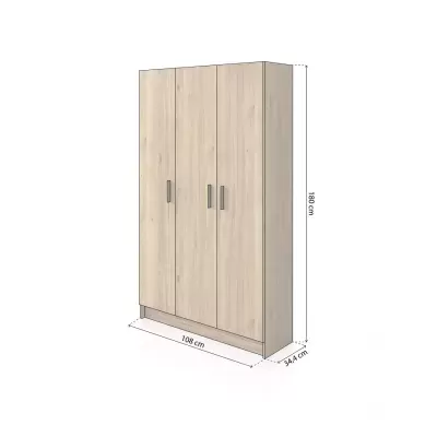 Roupeiro&#x20;3&#x20;Portas&#x20;de&#x20;Bater