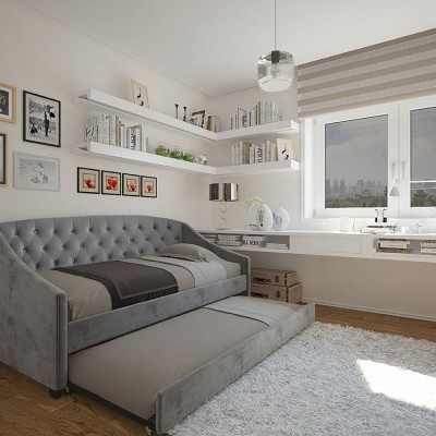 Sof&#x00E1;-Cama&#x20;duplo&#x20;Gres&#x20;de&#x20;solteiro&#x20;-&#x20;Dispon&#x00ED;vel&#x20;em&#x20;2&#x20;cores