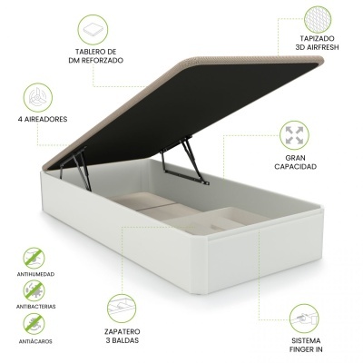 Sommier&#x20;de&#x20;Solteiro&#x20;com&#x20;Sapateira&#x20;-&#x20;Dispon&#x00ED;vel&#x20;em&#x20;3&#x20;cores