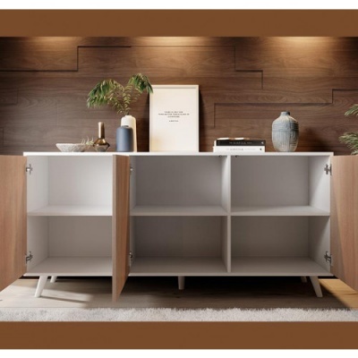 Aparador&#x20;Dal&#x20;com&#x20;3&#x20;portas&#x20;-&#x20;Dispon&#x00ED;vel&#x20;em&#x20;2&#x20;cores