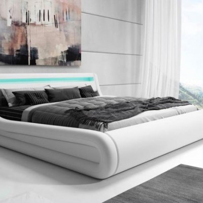 Cama&#x20;de&#x20;casal&#x20;Riha&#x20;estrado&#x20;elevat&#x00F3;rio&#x20;luz&#x20;LED&#x20;-&#x20;Dispon&#x00ED;vel&#x20;em&#x20;3&#x20;medidas&#x20;e&#x20;2&#x20;cores