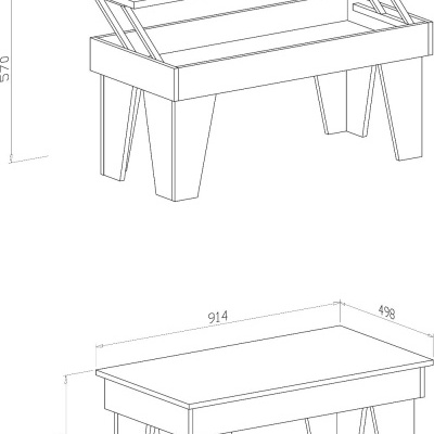 Mesa&#x20;de&#x20;Centro&#x20;Elevat&#x00F3;ria&#x20;-&#x20;Dispon&#x00ED;vel&#x20;em&#x20;3&#x20;cores