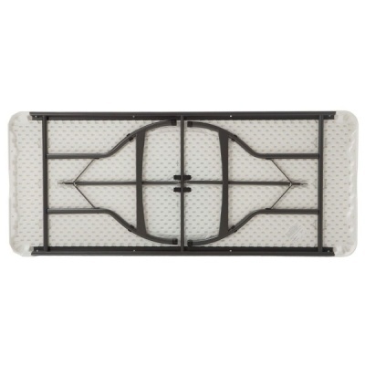 Mesa&#x20;Dobr&#x00E1;vel&#x20;A&#x00E7;o&#x20;e&#x20;Pl&#x00E1;stico&#x20;182&#x20;x&#x20;73,5&#x20;x&#x20;76cm