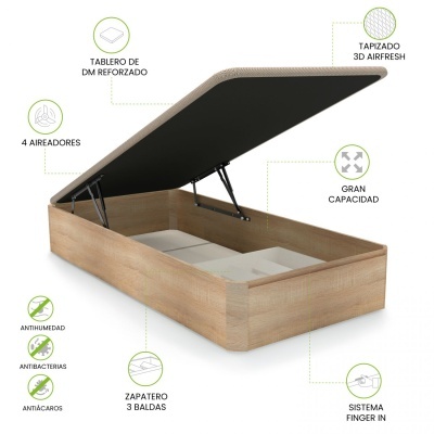 Sommier&#x20;de&#x20;Solteiro&#x20;com&#x20;Sapateira&#x20;-&#x20;Dispon&#x00ED;vel&#x20;em&#x20;3&#x20;cores