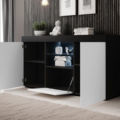 Aparador&#x20;Nat&#x20;2&#x20;portas&#x20;1&#x20;boxe&#x20;2&#x20;prateleiras&#x20;-&#x20;Dispon&#x00ED;vel&#x20;em&#x20;5&#x20;cores