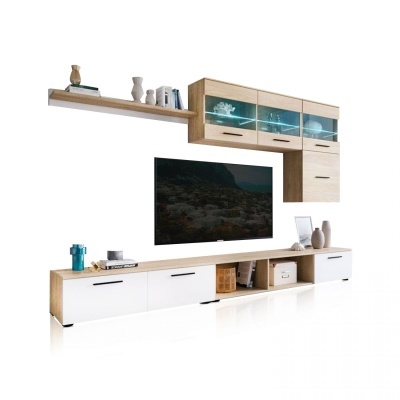 Conjunto&#x20;de&#x20;M&#x00F3;veis&#x20;de&#x20;Sala&#x20;N&#x00F3;rdico&#x20;com&#x20;Led