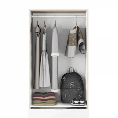 Roupeiro&#x20;de&#x20;2&#x20;portas&#x20;de&#x20;abrir&#x20;e&#x20;2&#x20;gavetas