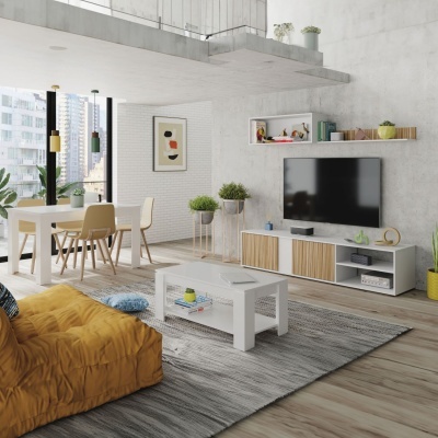 Conjunto&#x20;de&#x20;M&#x00F3;vel&#x20;de&#x20;Tv&#x20;e&#x20;Estante&#x20;180cm