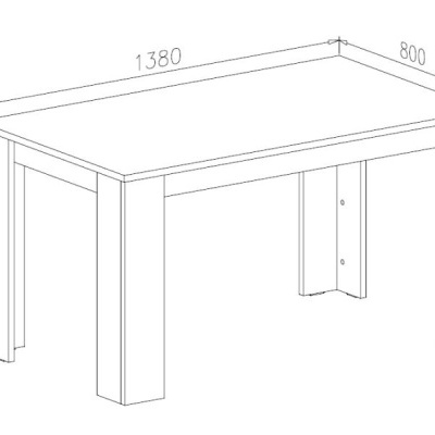 Mesa&#x20;de&#x20;Refei&#x00E7;&#x00F5;es&#x20;140cm&#x20;-&#x20;Dispon&#x00ED;vel&#x20;em&#x20;3&#x20;cores