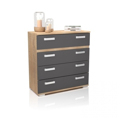 C&#x00F3;moda&#x20;de&#x20;4&#x20;Gavetas&#x20;-&#x20;Dispon&#x00ED;vel&#x20;em&#x20;4&#x20;cores