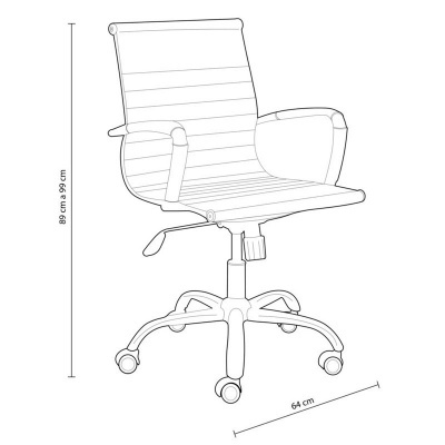 Cadeira&#x20;Escrit&#x00F3;rio&#x20;-&#x20;Dispon&#x00ED;vel&#x20;em&#x20;3&#x20;cores