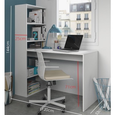 Secret&#x00E1;ria&#x20;com&#x20;Estante&#x20;inclu&#x00ED;da&#x20;-&#x20;Dispon&#x00ED;vel&#x20;em&#x20;3&#x20;cores