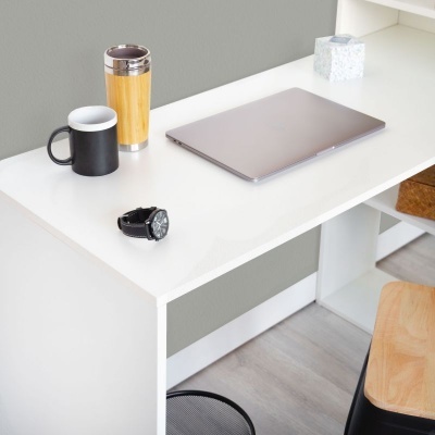 Secret&#x00E1;ria&#x20;com&#x20;Estante&#x20;de&#x20;Prateleiras