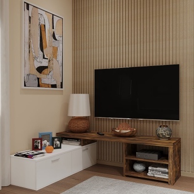 M&#x00F3;vel&#x20;Tv&#x20;M&#x00F3;dulo&#x20;Gavetas&#x20;Extens&#x00ED;vel&#x20;-&#x20;Dispon&#x00ED;vel&#x20;em&#x20;2&#x20;cores