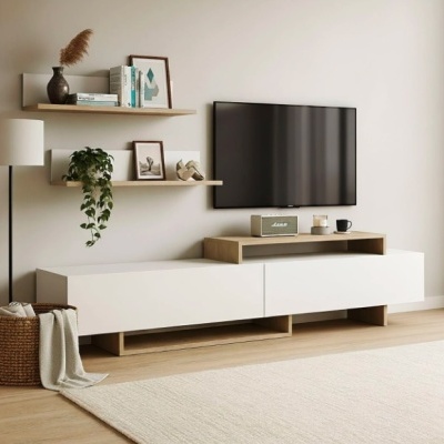 Conjunto&#x20;de&#x20;M&#x00F3;veis&#x20;de&#x20;Sala&#x20;Moderno&#x20;200cm