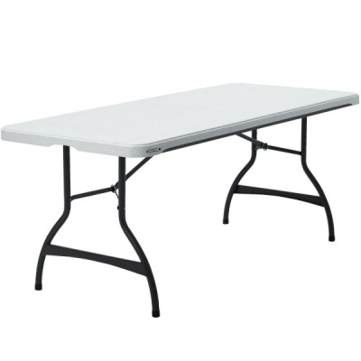 Mesa&#x20;Dobr&#x00E1;vel&#x20;A&#x00E7;o&#x20;e&#x20;Pl&#x00E1;stico&#x20;182&#x20;x&#x20;73,5&#x20;x&#x20;76cm