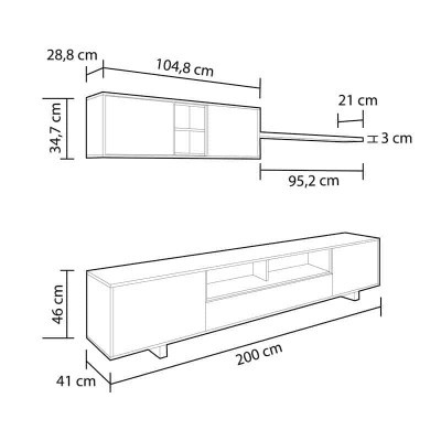 M&#x00F3;veis&#x20;de&#x20;Sala&#x20;Blues&#x20;-&#x20;Dispon&#x00ED;vel&#x20;em&#x20;2&#x20;cores